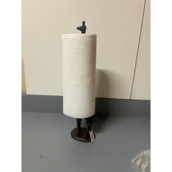 NEW DCI Rust Giraffe Paper Towel Holder. KK422 - Picture 4 of 6